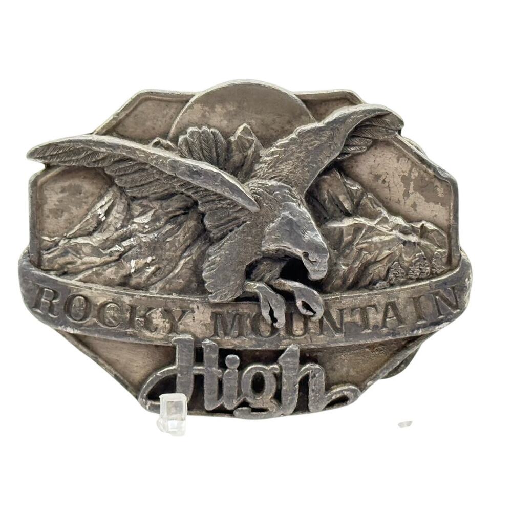 Siskiyou Buckle Co. Rocky Mountain High Eagle Wildlife Belt Buckle